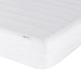 Bed with Mattress "Hvar" Black 90x190 cm Single Faux Leather 3208752