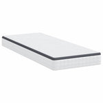 Mattress White and Grey 70 x 200 cm Bonell Spring 4106436