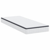 Mattress White and Grey 70 x 200 cm Bonell Spring 4106436