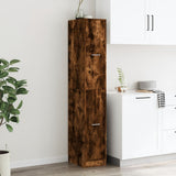 Apothecary Cabinet Smoked Oak 30x41x174,5 cm Engineered Wood 3309631
