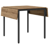 Extendable Dining Table 120 x 81.5 x 75 cm Engineered Wood 8006120