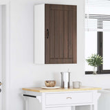 Wall Cabinet LUCCA Brown Oak 50 x 31 x 80 cm Engineered Wood 885042