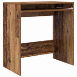 Desk with Drawer Old Wood 77.5 x 43 x 79 cm Engineered Wood 869520
