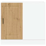 Kitchen Base Cabinet Porto Artisan Oak Engineered Wood 854307