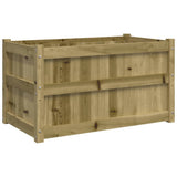Garden Planters 2 pcs Impregnated Wood Pine 837468