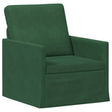 Sofa Set 2 pcs Jungle Green Corduroy Fabric 3433246
