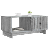 Coffee Table Grey Sonoma 90 x 50 x 40 cm Engineered Wood 894041
