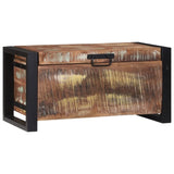 ZNTS Storage Chests 60x30x30cm Solid Reclaimed Wood and Metal 4015972