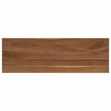 Console Table Natural 110 x 35 x 75 cm Solid Teak Wood 42024253