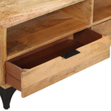 TV Stand Mango Wood 120x35x45 cm 243340