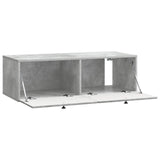Wall-Mounted TV Cabinet 98 x 41 x 30 cm Concrete Grey 899208