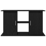 Aquarium Stand Black Oak 101x41x58 cm Engineered Wood 862153
