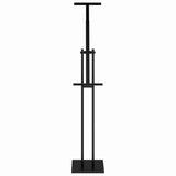 Trade Show Displays 2 pcs Black 26.5 x 26.5 x 150 cm Steel 3407637