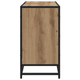 Bathroom Cabinet Artisan Oak 80 x 33 x 60 cm Engineered Wood 883638