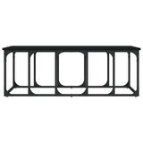 Coffee Table Black 100x50x35.5 cm Engineered Wood 833378