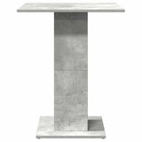 802106 Bistro Table Concrete Grey 60x60x75 cm Engineered Wood