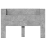 Headboard Concrete Grey Engineered Wood 3418679
