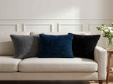 Cushion Cover 12 pcs HOUTEN Navy Blue 40 x 40 cm 917082