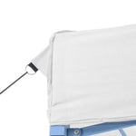 Professional Folding Party Tent 280x410x315 cm Steel White 48898