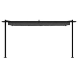 Gazebo 400 x 300 x 200 cm Anthracite Polyester 4003975