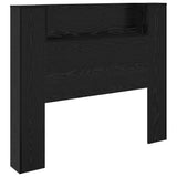 Headboard Black Oak 120 x 15 x 103.5 cm Engineered Wood 886264
