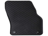 Car Mat 4 pcs Black suitable for Audi Q3 2019-2025 Rubber 42029090
