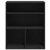 Book Cabinet Black 60x30x71.5 cm Engineered Wood 860311
