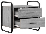 Hanging Bedside Cabinet Grey Sonoma 40 x 30 x 50 cm 8013548