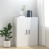 Hanging Cabinet White 69,5x34x90 cm Engineered Wood 812267
