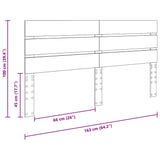 Headboard Grey Sonoma Engineered Wood 887526