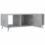 Coffee Table Concrete Grey 102x50x40 cm Engineered Wood 829272