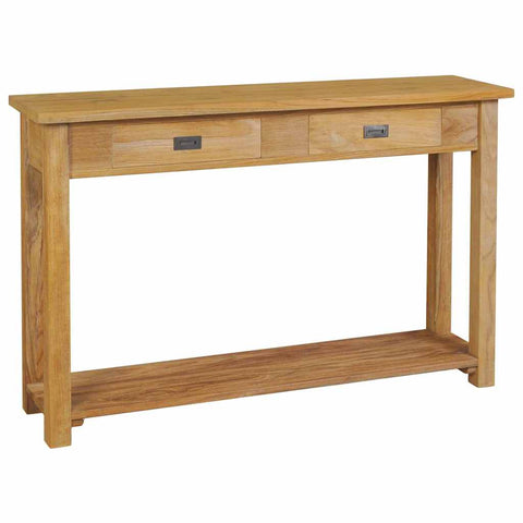 Console Table Solid Teak 120x30x80 cm 244482