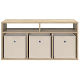 Lowboard with Drawer Sonoma Oak 87 x 27.5 x 43 cm 8000582