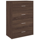 Sideboard Brown Oak 60x31x84 cm Engineered Wood 840505