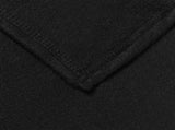 Throw Blankets 6 pcs Black 200 x 150 cm Fleece 42017066