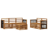 Sofa Sets 6 pcs Solid Acacia Wood 3384020