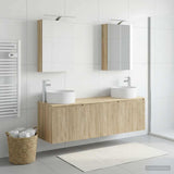 Bathroom Cabinet Set 5 pcs Sonoma Oak Engineered Wood 3406553
