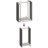 Firewood Rack Anthracite 40x30x80 cm Cold-rolled steel 864233