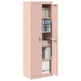 Storage Cabinet Pink 60 x 40 x180 cm Steel 3406197