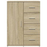 Sideboard Sonoma Oak 59x39x80 cm Engineered Wood 840536