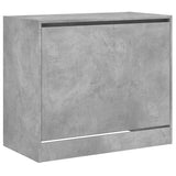 Shoe Cabinet Concrete Grey 80x42x69 cm Engineered Wood 840004