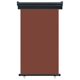 Balcony Side Awning 105x250 cm Brown 48417
