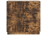 Sideboard Smoked Oak 66 x 34.5 x 87 cm Engineered Wood 895280