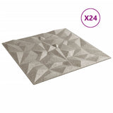 Wall Panels 24 pcs Beton 50x50 cm XPS 6 m Amethyst 4100055