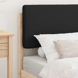 Bed Frame with Upholstered Headboard Black 100 x 200 cm 877651