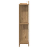 Headboard Cabinet with Storage Artisan Oak Engineered Wood 8001209