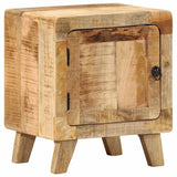 Bedside Cabinet 40x32x46 cm Solid Wood Rough Mango 4104507