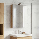 Bathroom Mirror Cabinet Artisan Oak 40 x 10.5 x 60.5 cm 889038