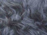 Faux Sheepskin Rug TAFALLA Anthracite 200 x 280 cm Polyester 42021595