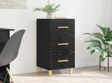 Sideboard Black oak 34.5 x 34 x 90 cm Engineered wood 880936